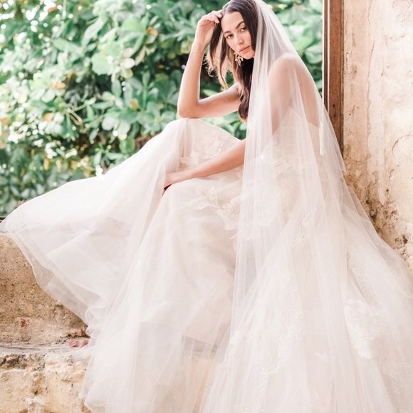 Designer Wedding Dress, Willowby by Watters Harmony (Sunset), Size 8 - Picture 10 of 13